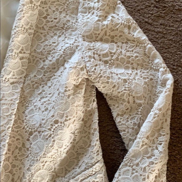 Loft lace summer blazer. Like new. No flaws. - Picture 3 of 6